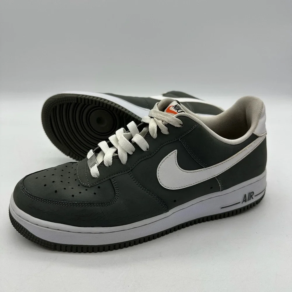 Nike 488298-082 Air Force 1 Low Mens Size 8.5 Shoes River Rock‎ Casual Sneakers